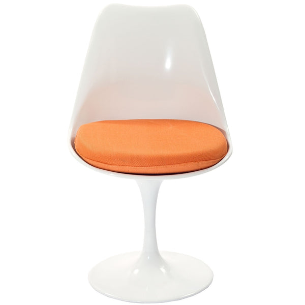 Lippa Dining Fabric Side Chair - Orange